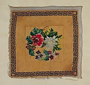 Piece of Cross-Stitch by George Beyer