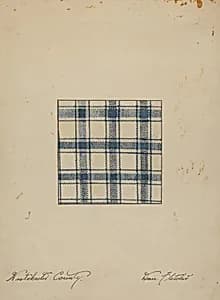 Piece of Handwoven Linen by Daniel Fletcher