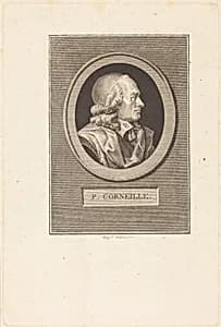 Pierre Corneille by Augustin de Saint-Aubin
