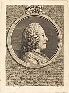 Portrait of Augustin de Saint-Aubin after Charles-Nicolas Cochin II
