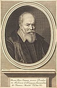 Pierre Jeannin by Robert Nanteuil