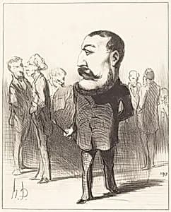 Pierre-Napoléon Bonaparte by Honoré Daumier