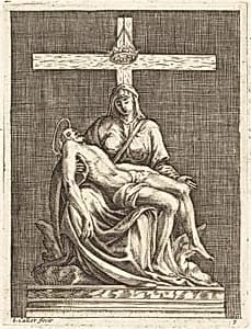 Portrait of Jacques Callot after Michelangelo