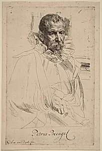 Pieter Bruegel the Younger by Sir Anthony van Dyck