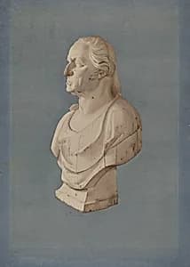 Pine Bust of Washington by Lucille Chabot