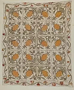 Pineapple Quilt by Mildred E. Bent