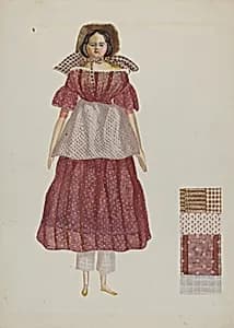 Pioneer Doll by Verna Tallman