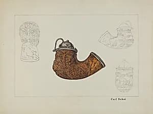 Pipe Bowl by Carl Keksi