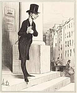 Pique-Assiette by Honoré Daumier