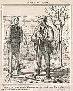Pisque ca vous amuse ... by Honoré Daumier