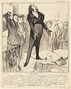 Piétié Filiale by Honoré Daumier