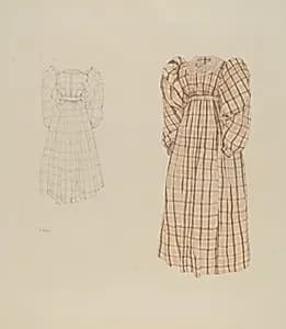 Plaid Morning Dress