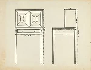 Plan for Rendering by American 20th Century
