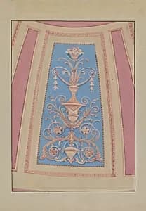 Plaster Ornament by Vera Van Voris