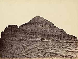 Plate 26. Church Buttes by Andrew Joseph Russell