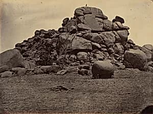 Plate 6. Skull Rock by Andrew Joseph Russell