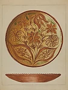 Plate by Hedwig Emanuel
