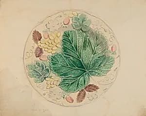 Plate by Dorothy Posten