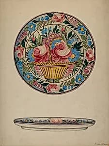 Plate by Byron Dingman