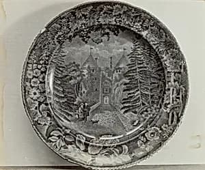 Plate by Helmut Hiatt