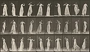 Plate Number 194. Dancing by Eadweard Muybridge
