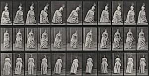 Plate Number 198. Curtesying by Eadweard Muybridge