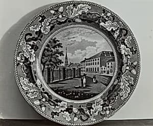 Plate - "Park Theatre, NY" by Helmut Hiatt