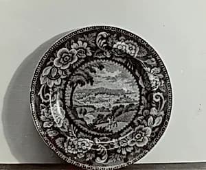 Plate - "View of Washington" by Helmut Hiatt