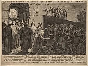 Plato's Cave by Jan Pietersz Saenredam after Cornelis Cornelisz van Haarlem