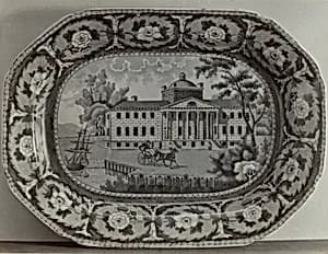 Platter - "Hospital, Boston" by Helmut Hiatt