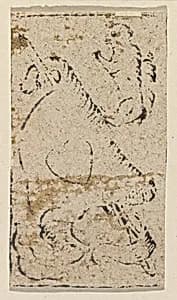 Playing Card by German 15th Century