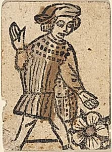 Playing Card by German 15th Century