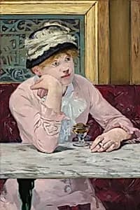 Plum Brandy by Edouard Manet