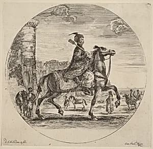Polish Cavalier by Stefano Della Bella