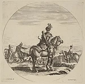Polish Cavalier by Stefano Della Bella