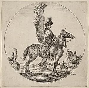 Polish Hussar by Stefano Della Bella