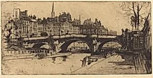 Pont Neuf by David Young Cameron