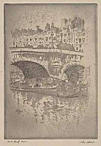 Pont Neuf, Paris by John Marin