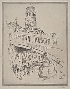 Ponte Ghetto, Venice by John Marin