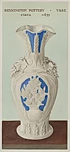 Porcelain Vase by Herbert Gallager