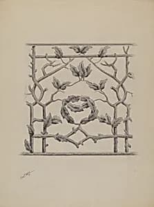 Porch Railing by Charles Moss