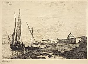 Port of San Remo by Adolphe Appian