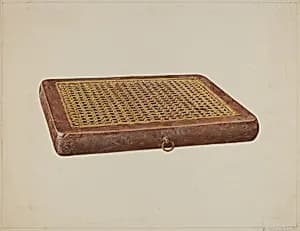Portable Seat by Alfred Walbeck