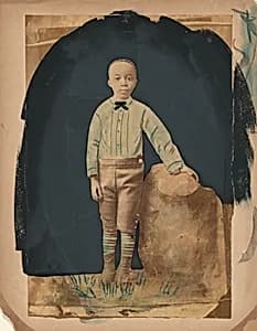Portrait of a Boy by American 19th Century