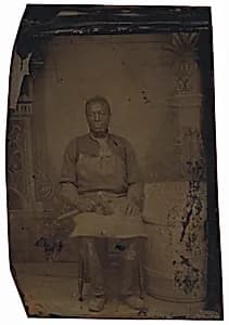 Portrait of a Cooper by American 19th Century