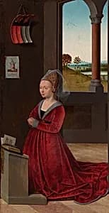 Portrait of a Female Donor by Petrus Christus