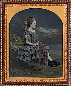 Portrait of a Girl by British 19th Century