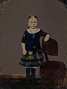 Portrait of a Girl by American 19th Century