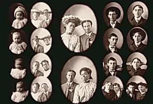 Portrait of a Group by American 20th Century