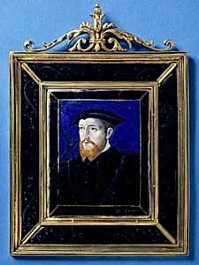 Portrait of a Huguenot by Leonard Limousin